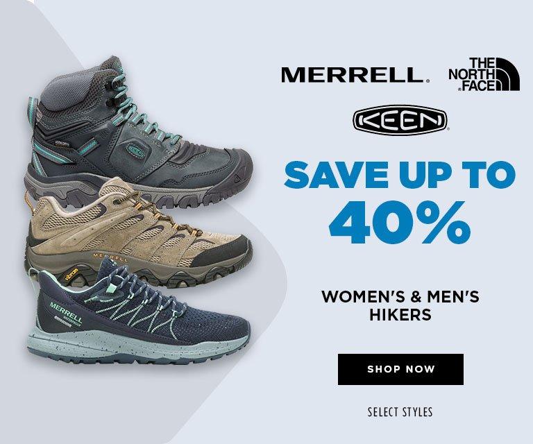 Up to 40% Off Hikers