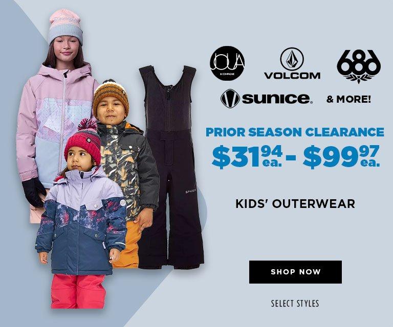 Kids' Outerwear