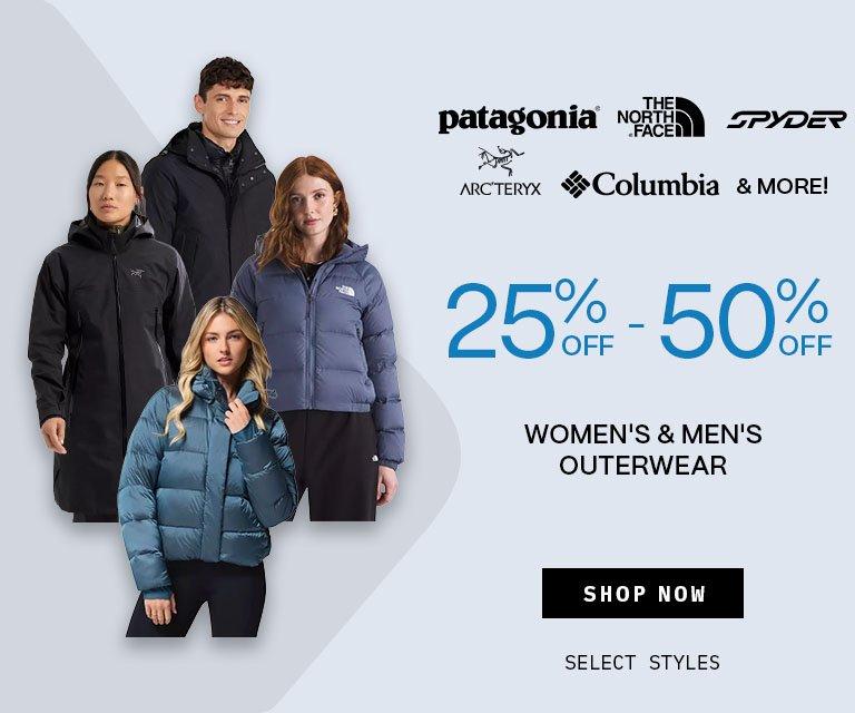 25%-50% Off Women's & Men's Outerwear