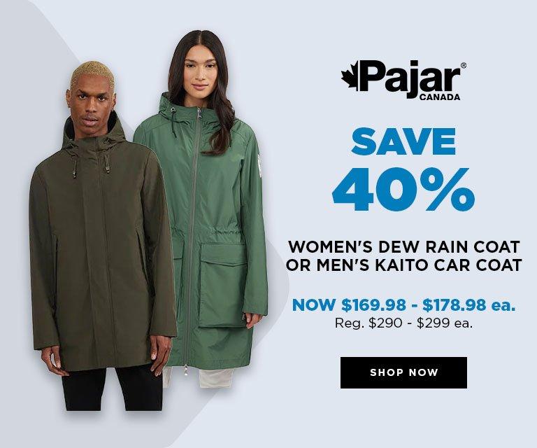 40% Off Pajar Rain Coat & Car Coat