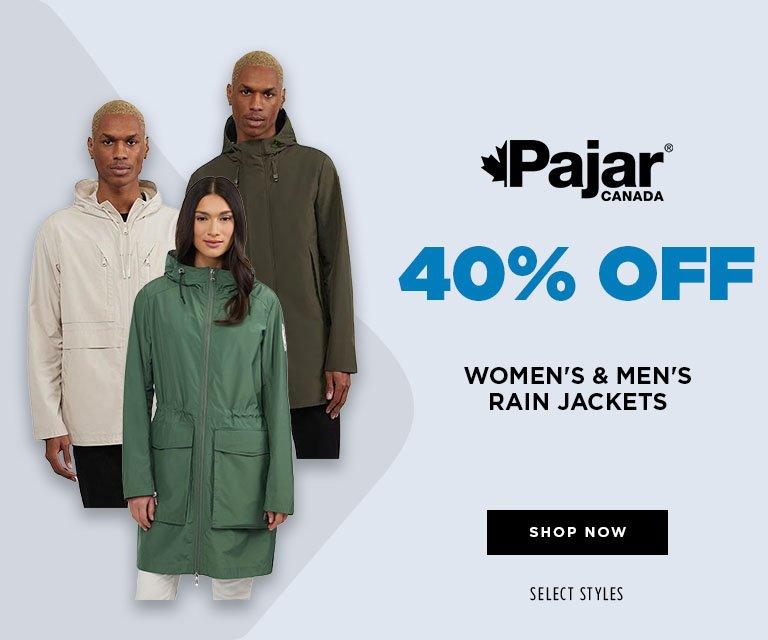 40% Off Pajar Rain Jackets