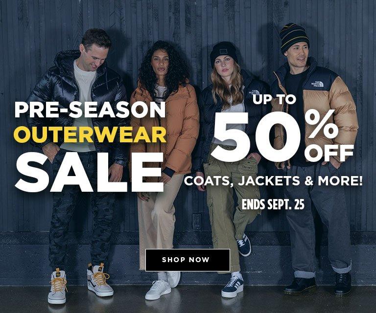 Pre-Season Outerwear Sale