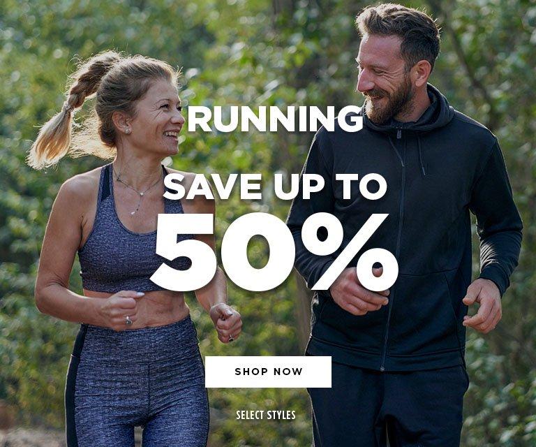 Up to 50% Off Running