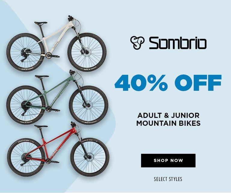 40% Off Sombrio Bikes