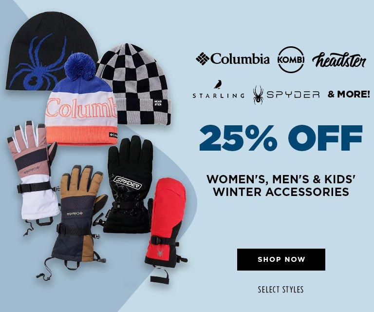 25% Off Winter Accessories