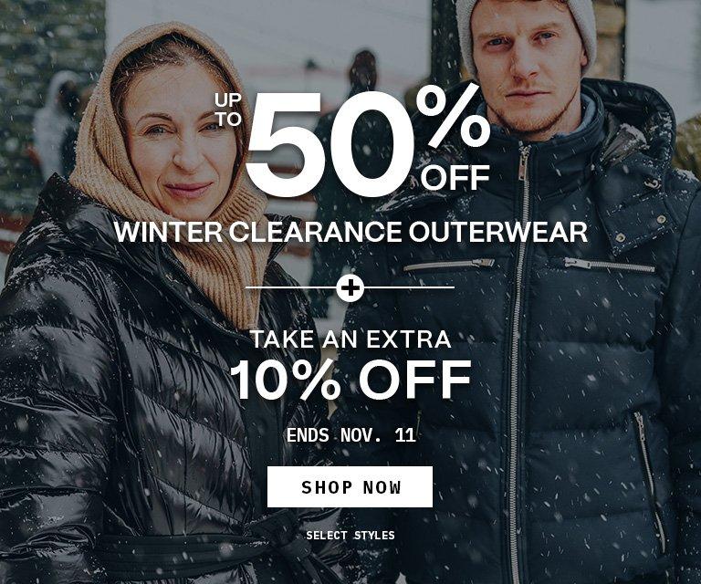Clearance Outerwear