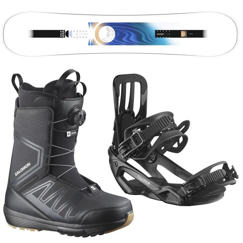  Men&rsquo;s Salomon Snowboard Package 1