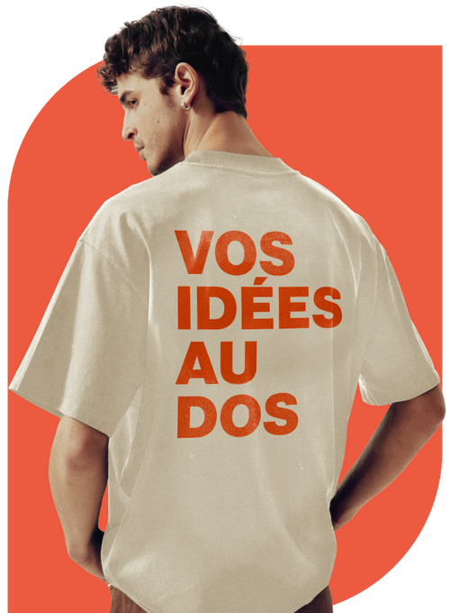 T-shirt homme publicitaire - Goodies avec votre logo