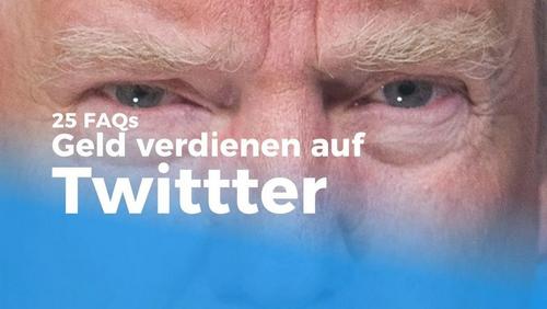 Nahaufnahme von Donald Trumps Augen, die etwas zugekniffen direkt in die Kamera schauen.