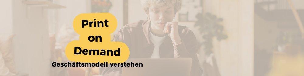 Visuelle Ankündigung des nächsten Kapitels: Print on Demand