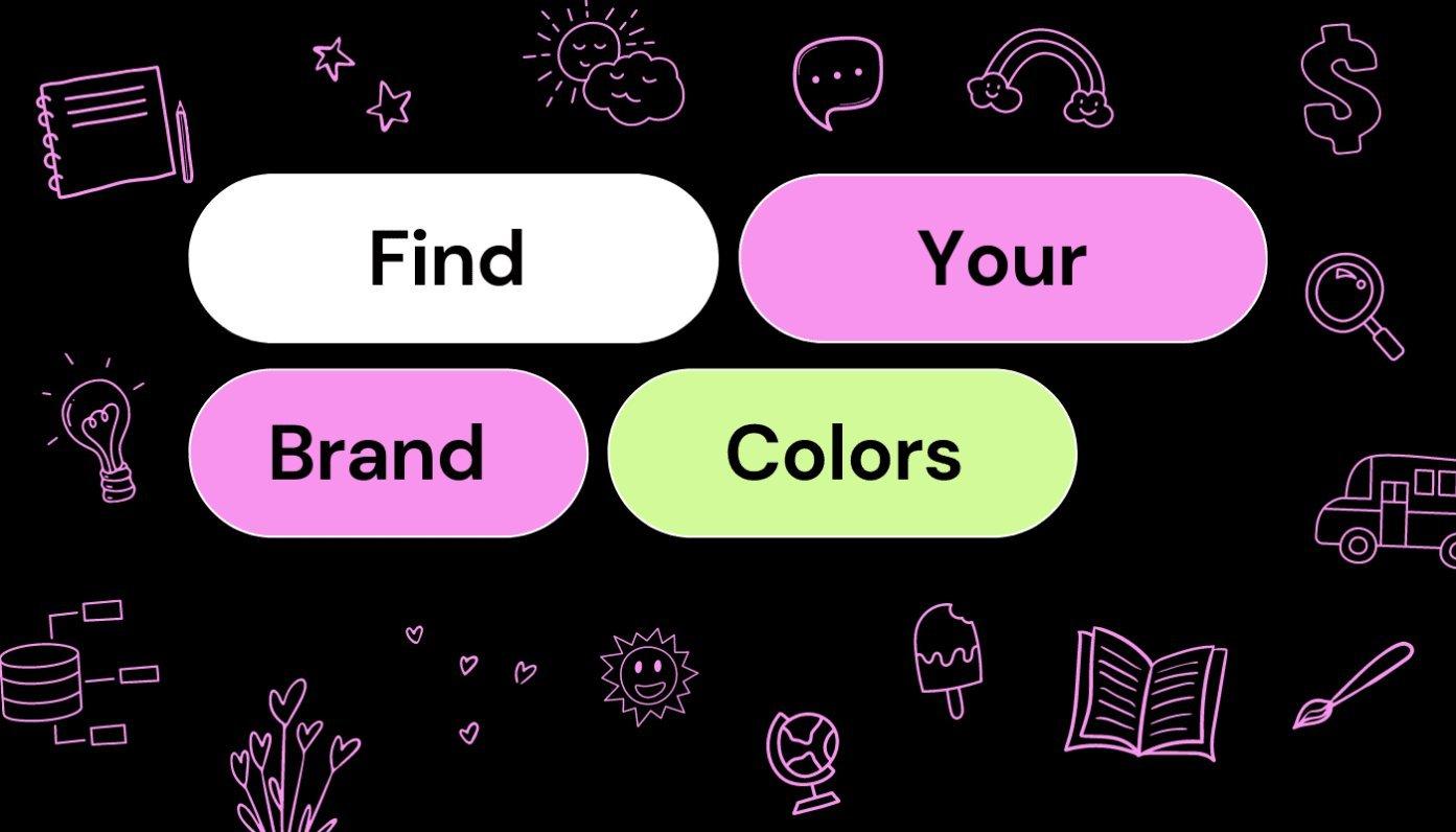 determine the brand colors of your merch