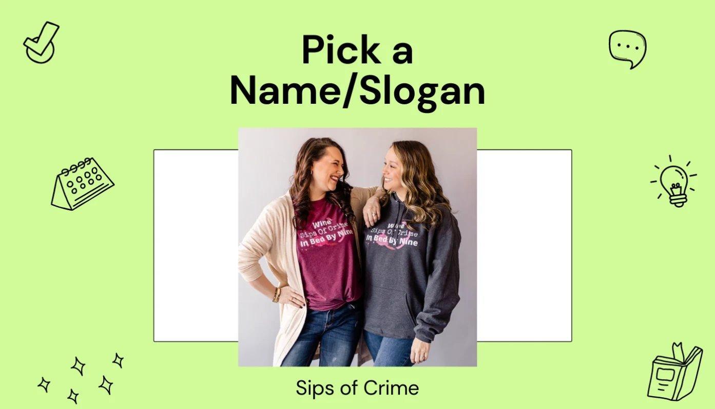 podcast creators posing to promote custom hoodies they designed using spreadshop