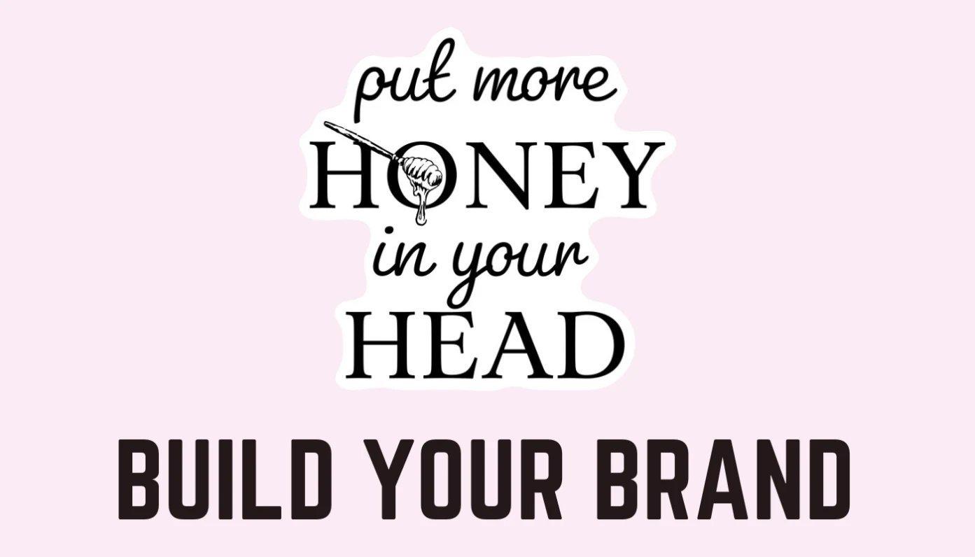 podcast sticker design to promote brand