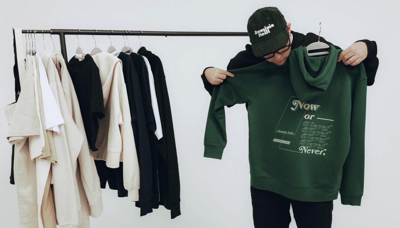 successful merch drop graphic