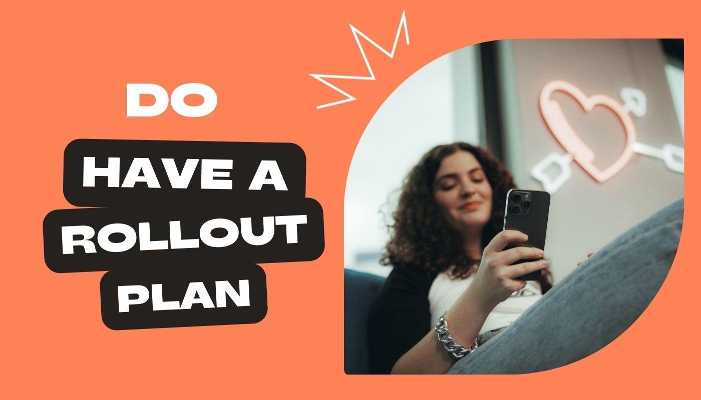 Creator planning the rollout of a merch drop on a mobile phone