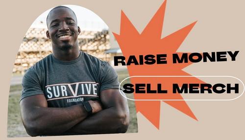 merch shop example of how to fundraise with merch