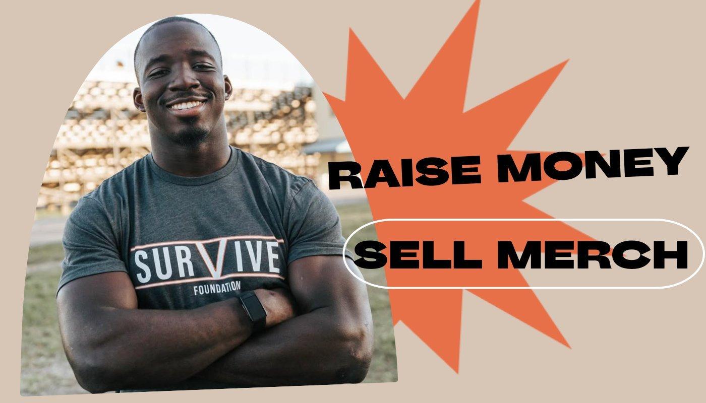 merch shop example of how to fundraise with merch