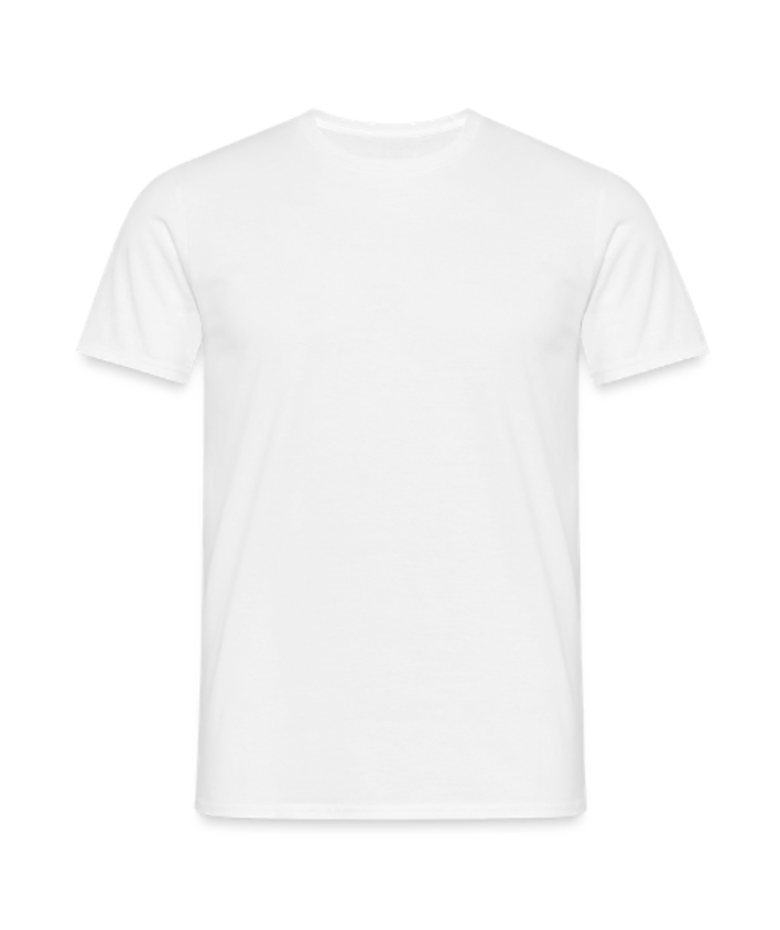klassisches weißes T-Shirt für Männer