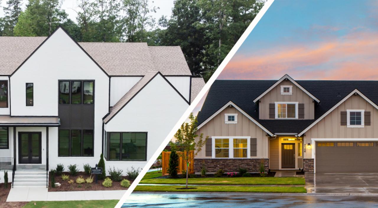 The 4 types of new-construction homes