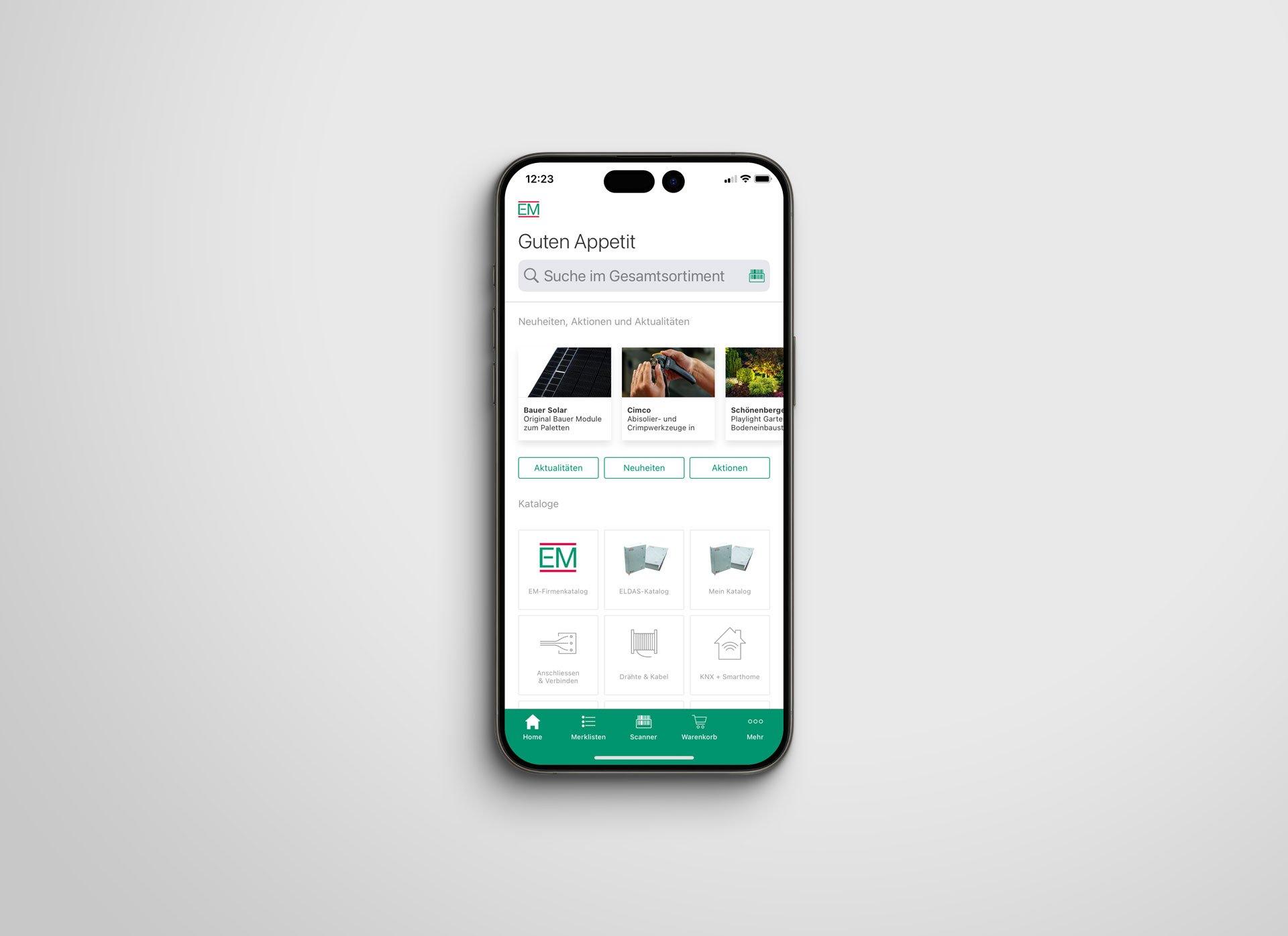 1. Aprire l’EM.App