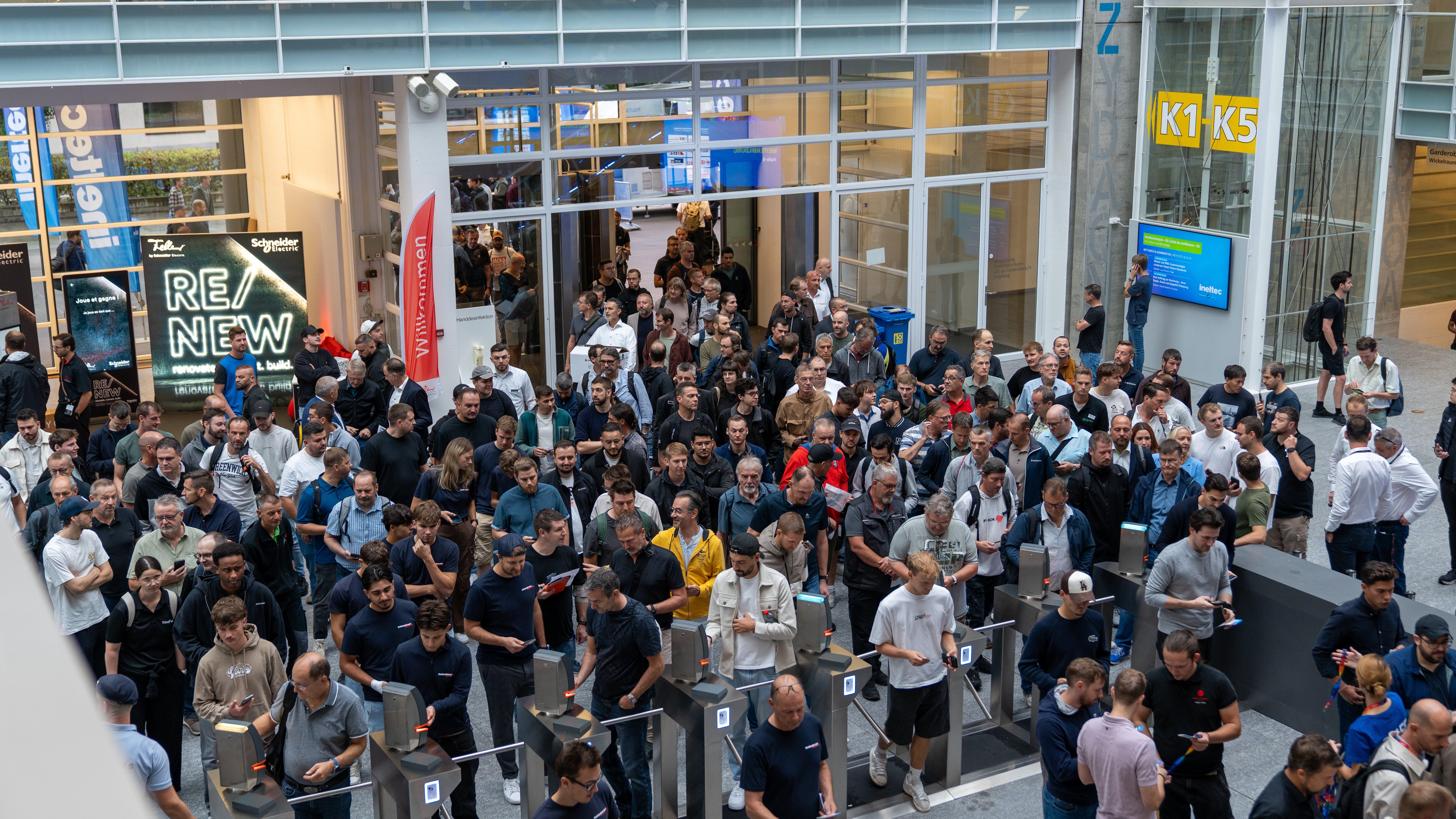 Grosser Andrang an der ineltec 2026: Insgesamt 8600 Besucher an der ineltec in Zürich