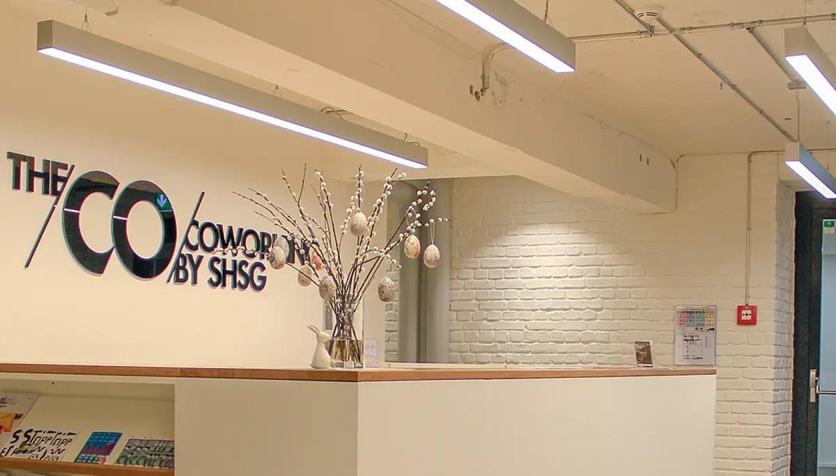 Progetto di illuminazione Coworking Space Università di San Gallo