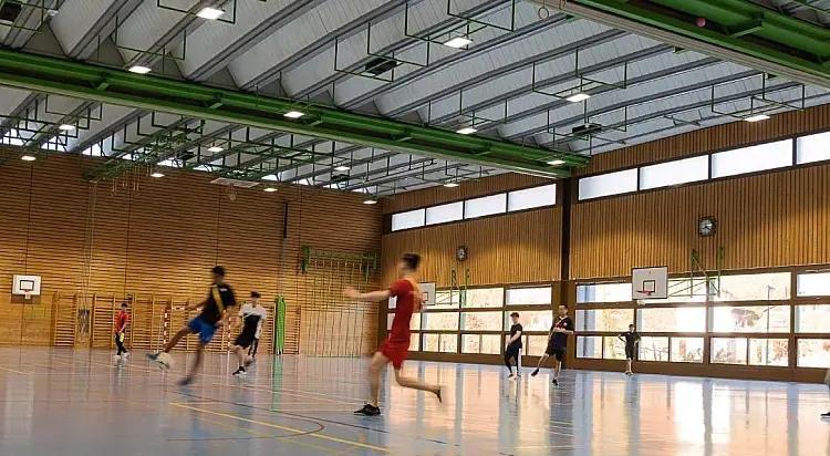 Progetto illuminotecnico Salle Omnisports Orbe