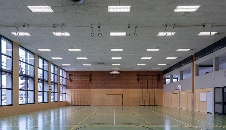 Progetto illuminotecnico Palestra Dürrenbühl Spiez