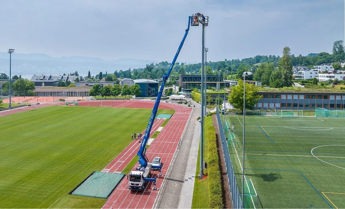 Risanamento dell’illuminazione dell’impianto sportivo di Meilen
