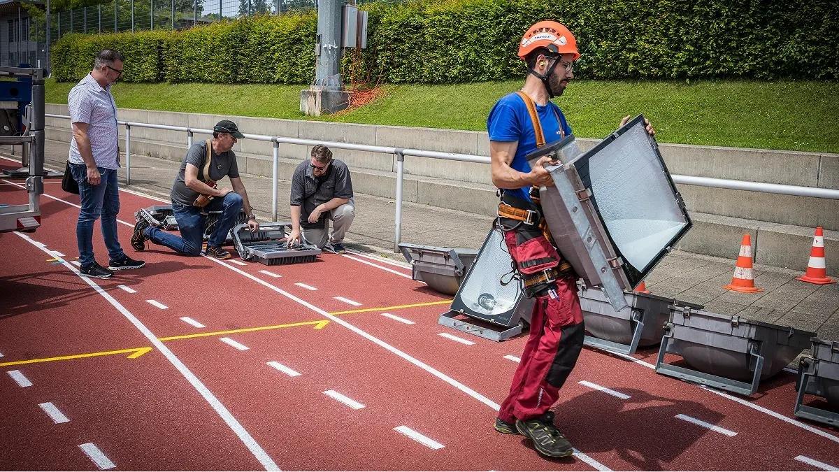 Risanamento dell’illuminazione dell’impianto sportivo di Meilen