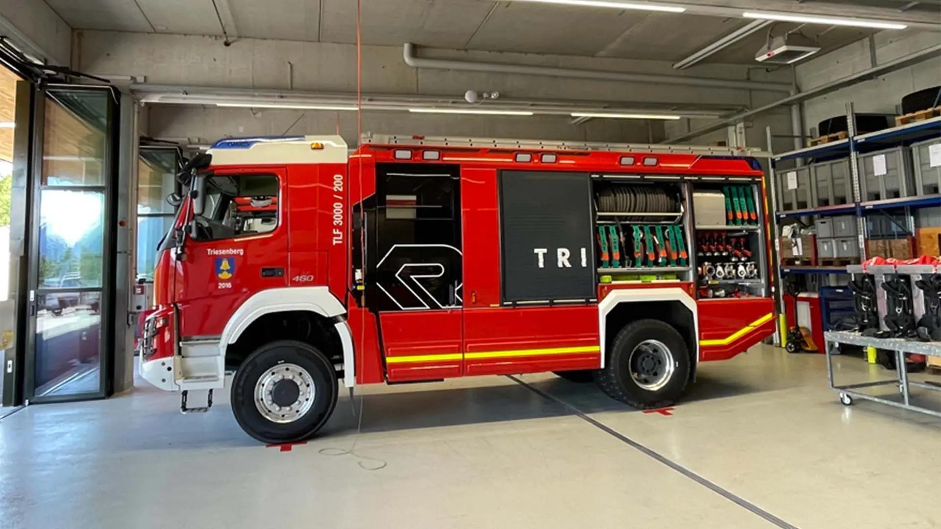 Referenza progetto illuminotecnico servizio di pronto intervento Triesenberg