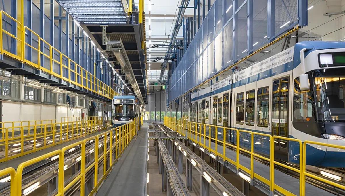 Deposito tram VBZ Irchel – con EM Luce allo standard Minergie