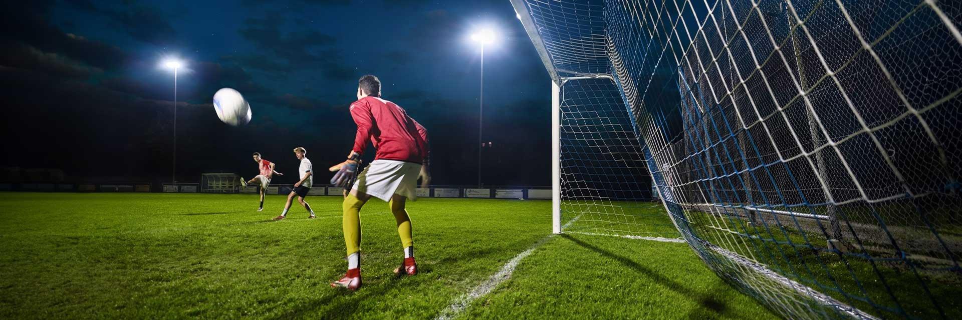 Referenz Lichtprojekt FC Langnau