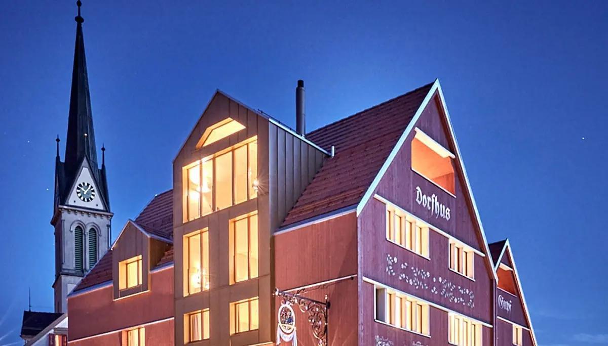 Progetto illuminotecnico Ristorante e hotel Dorfhus Gupf