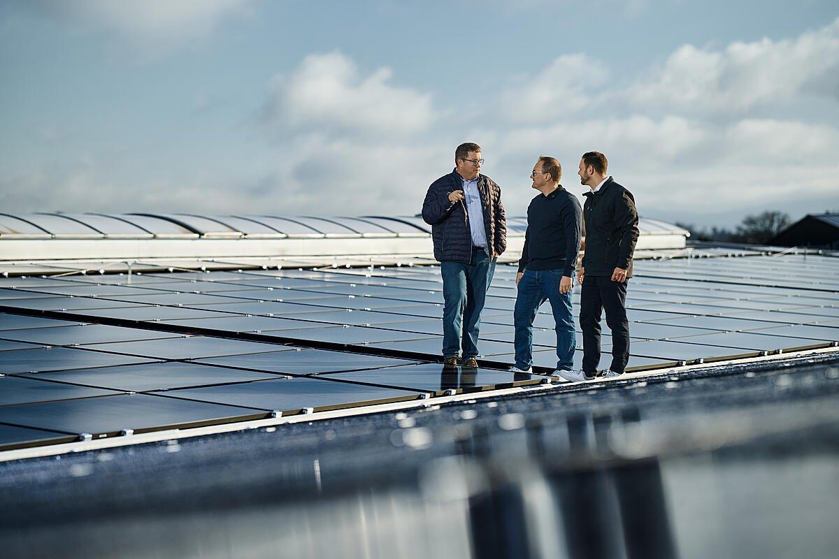 Thomas Ineichen (Dresohn AG), Manuel Lüscher (EM) & Cédric Stucki (EM)