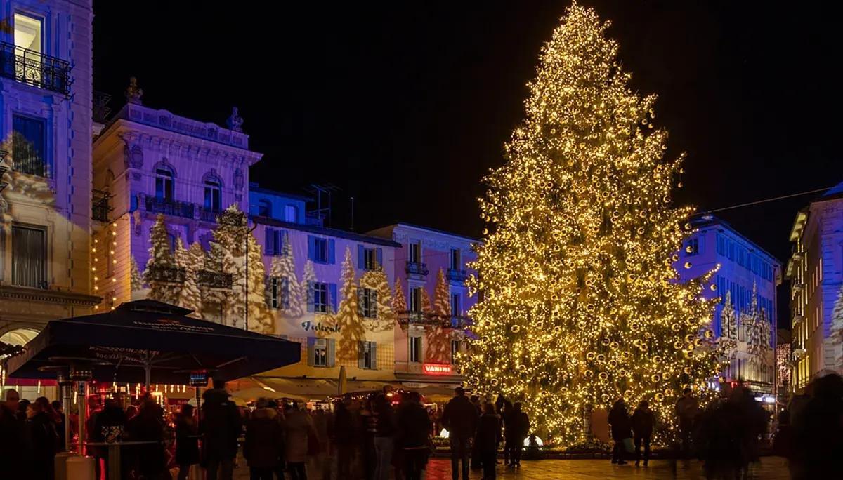 Luci natalizie Lugano – un progetto di illuminazione su misura
