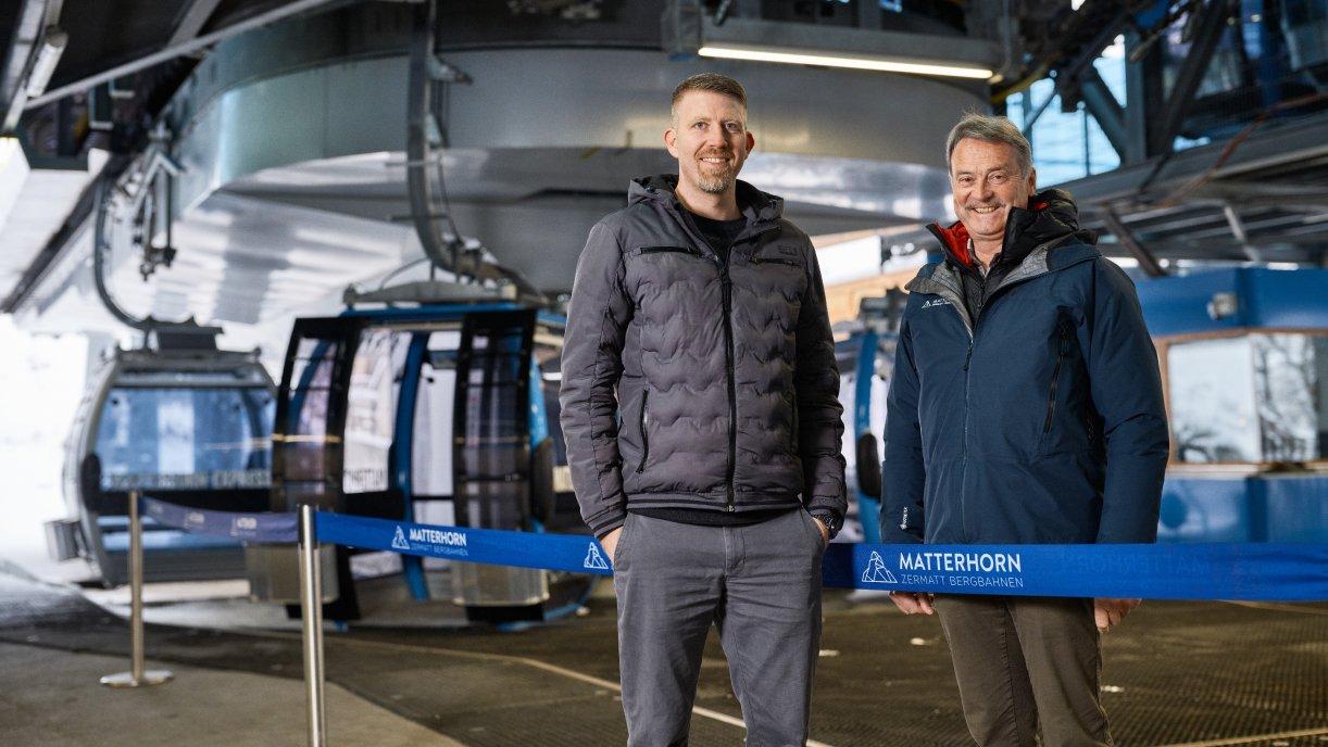 Yannick Tscherrig e Kurt Guntli