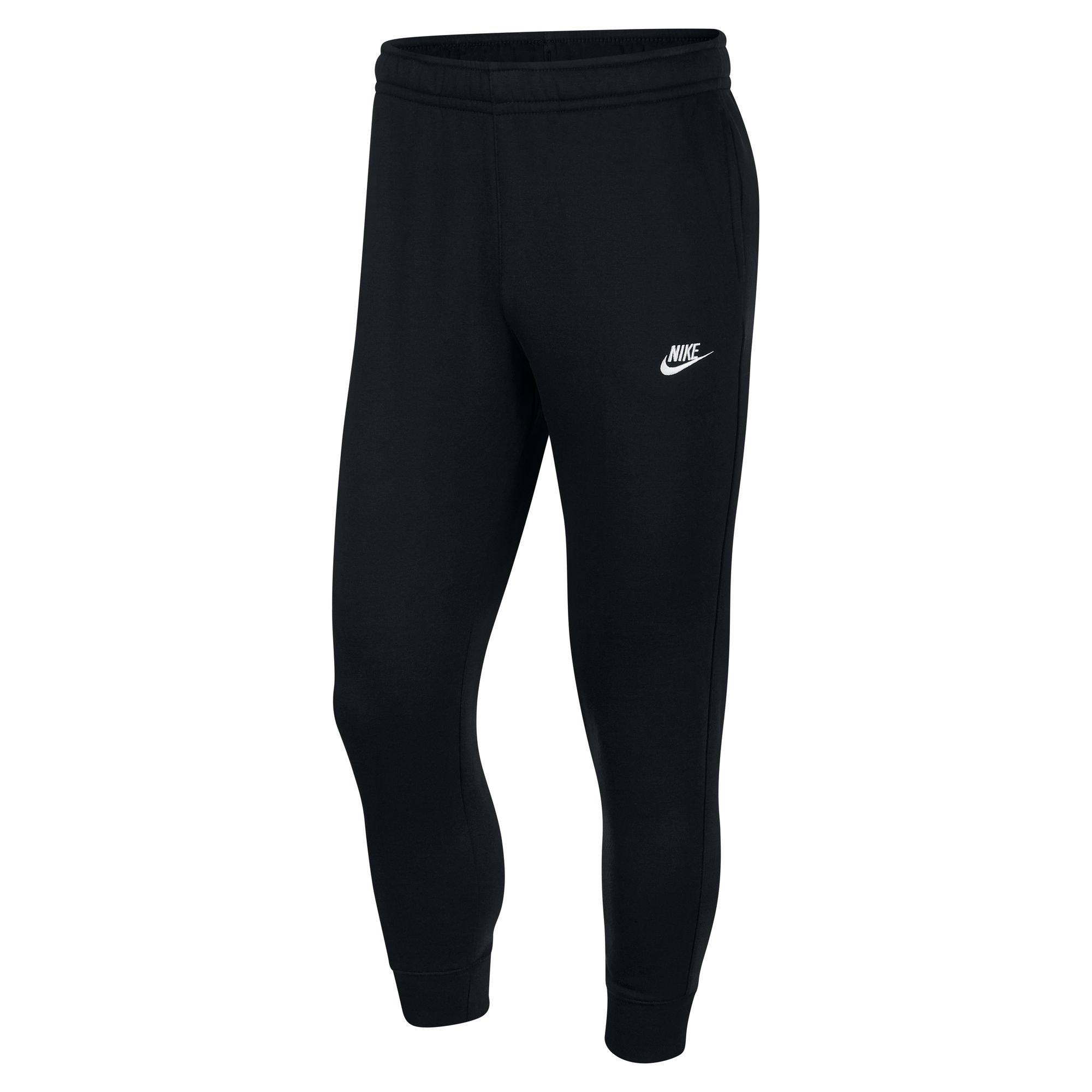 Nike cuffed club jogger black best sale