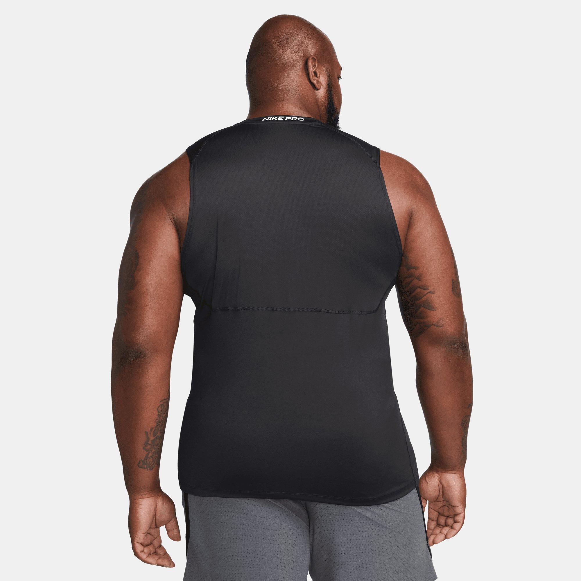 Nike Pro Dri-Fit Men's Slim Fit Sleeveless Top (as1, Alpha, s, Regular,  Regular, Black/White, Small) : : Clothing, Shoes & Accessories