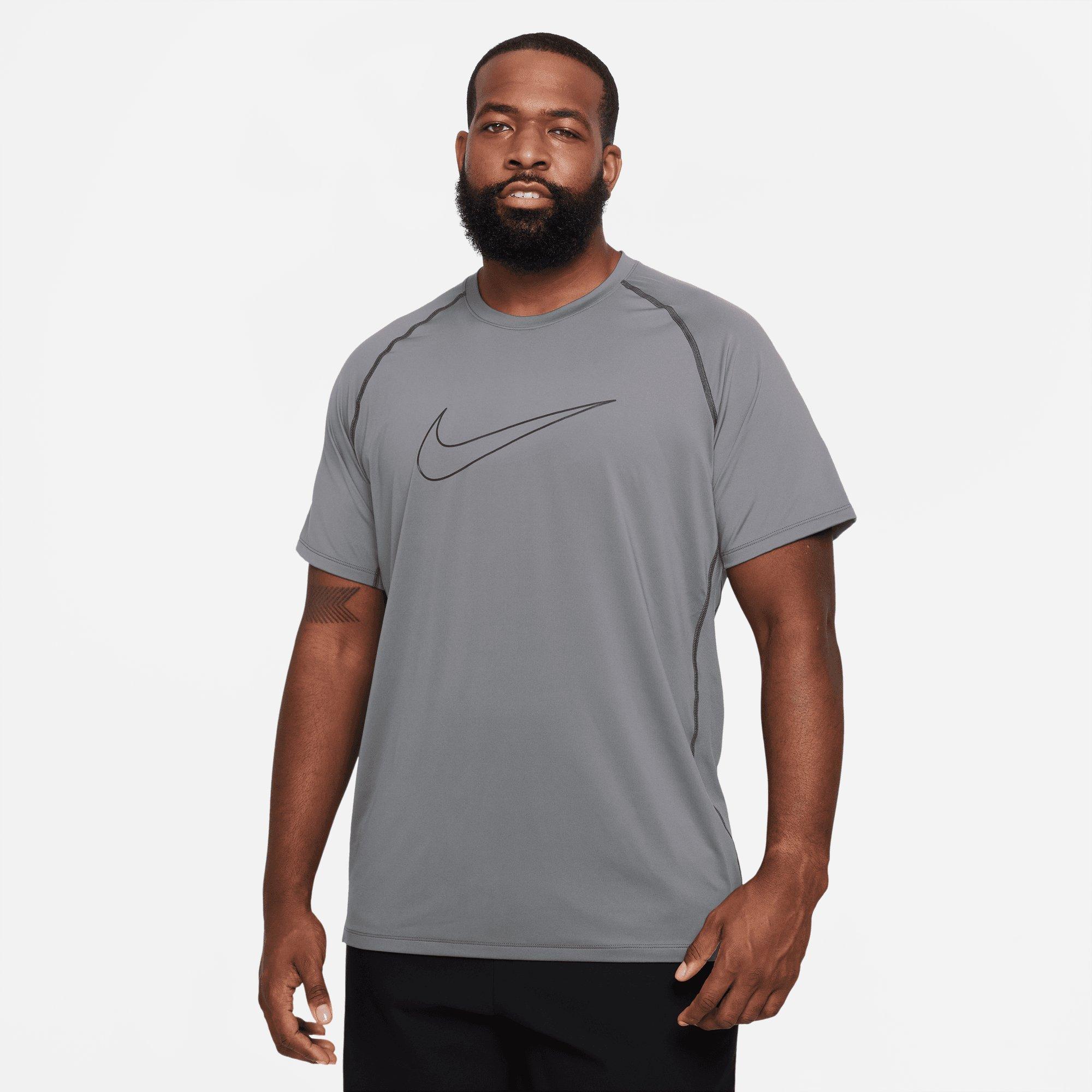 Nike Pro Dri Fit Men's Tight Fit Short Sleeve Top Slim Fit Body