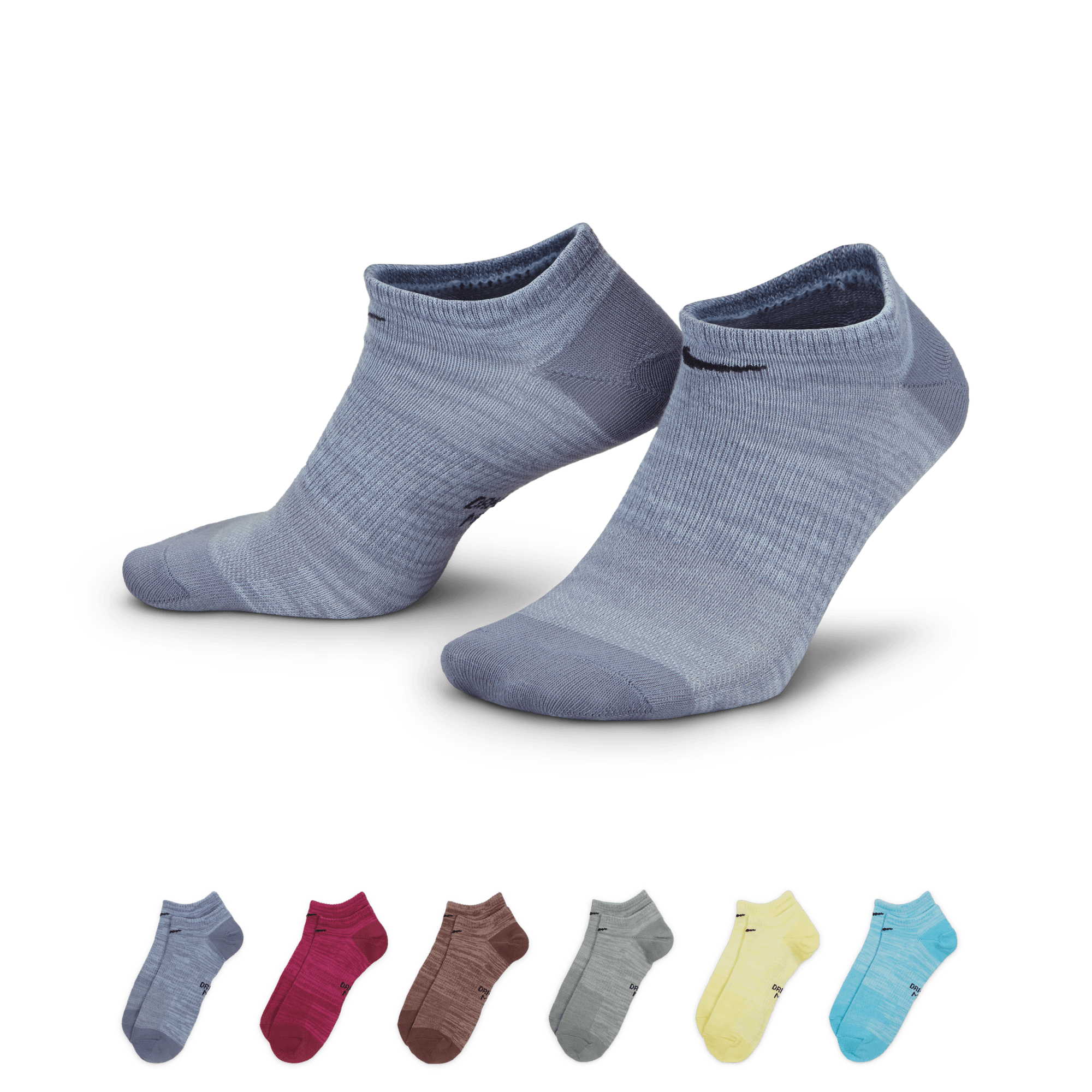 Nike Everyday Plus 6-Pack Cushioned Low Socks