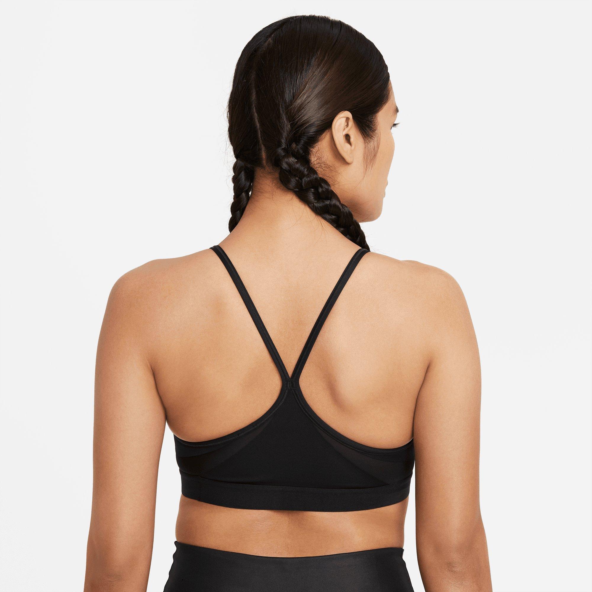 Nike Womens Indy Logo Bra Black/Black/Cool Grey MD : : Clothing,  Shoes & Accessories