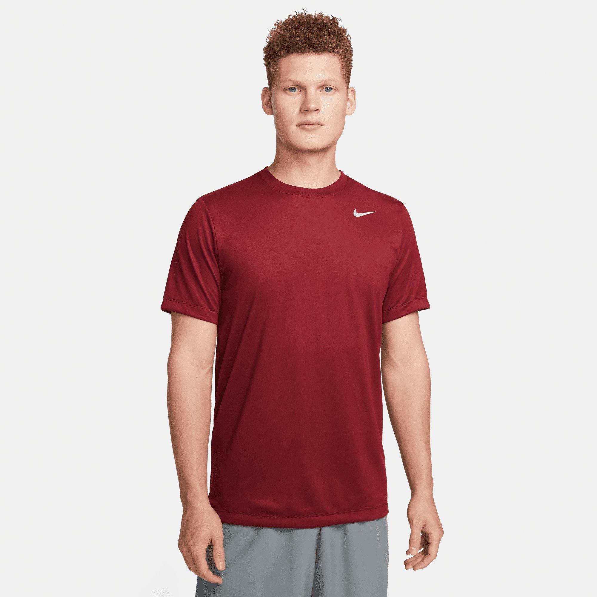 Men's Atlanta Braves Nike Red Team Slider Tri-Blend - Long Sleeve T-Shirt