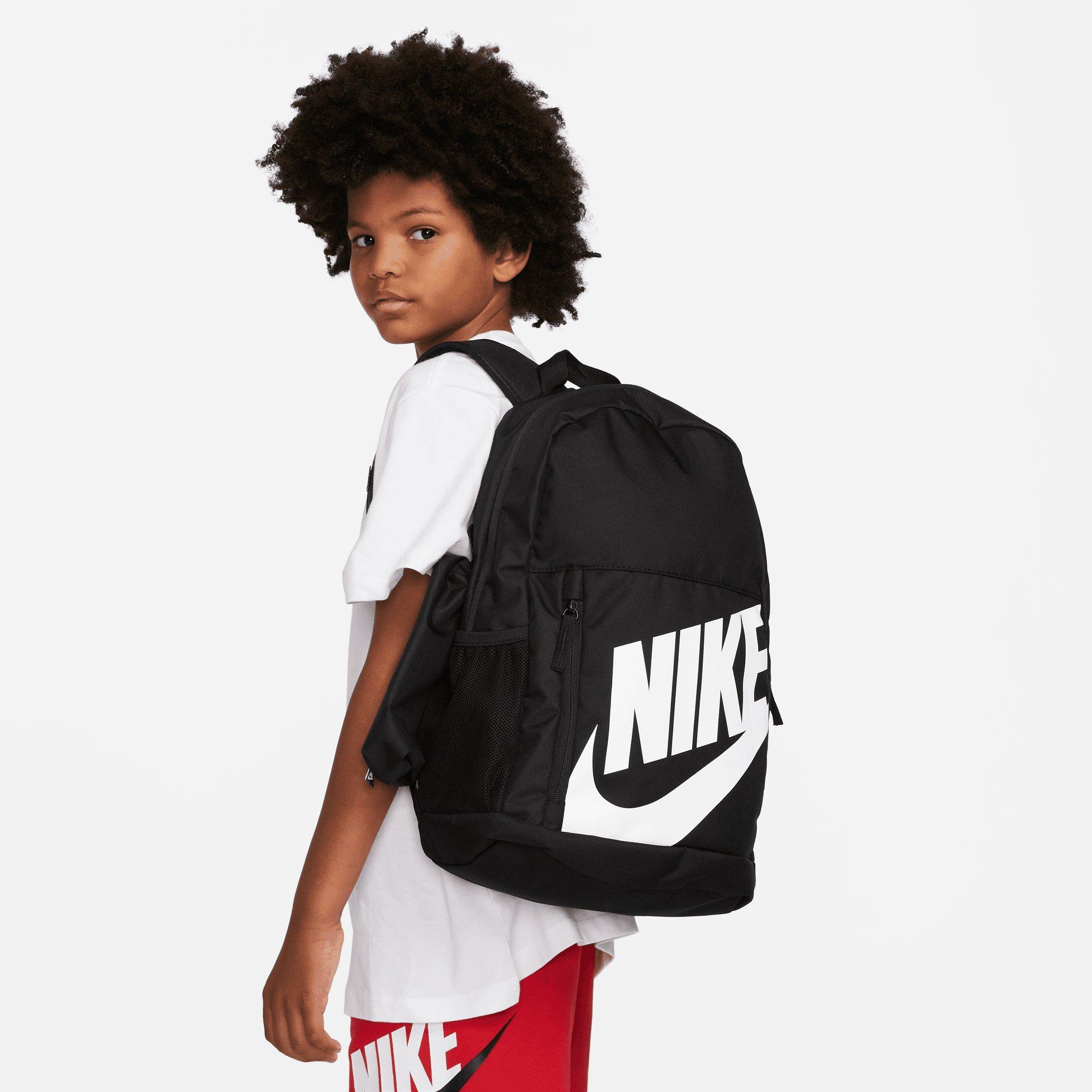 Nike Kids Elemental Backpack 20L in Black White