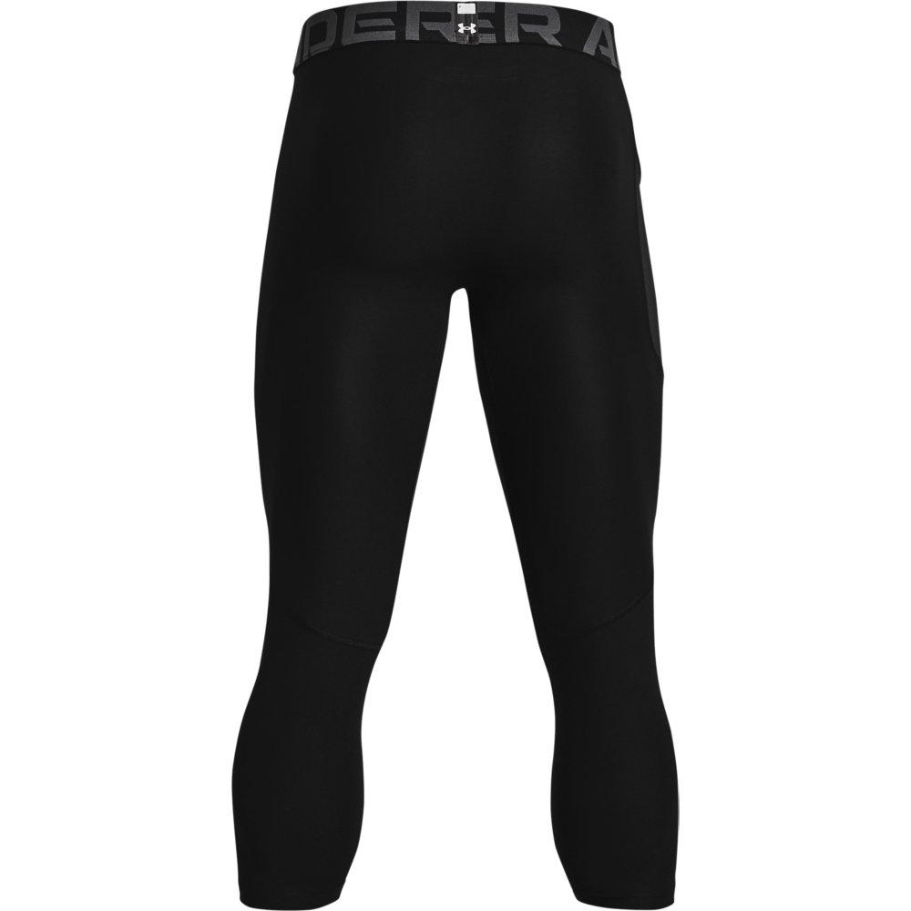 UA Men's HeatGear® Armour ¾ Leggings Black