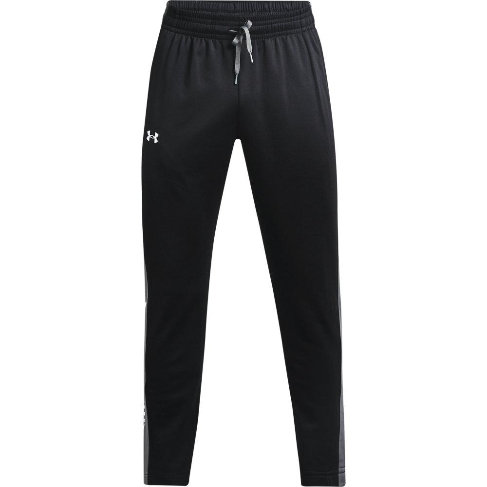 Under Armour CHALLENGER TRAIN PANT - Tracksuit bottoms - midnight navy / /  white/dark blue 