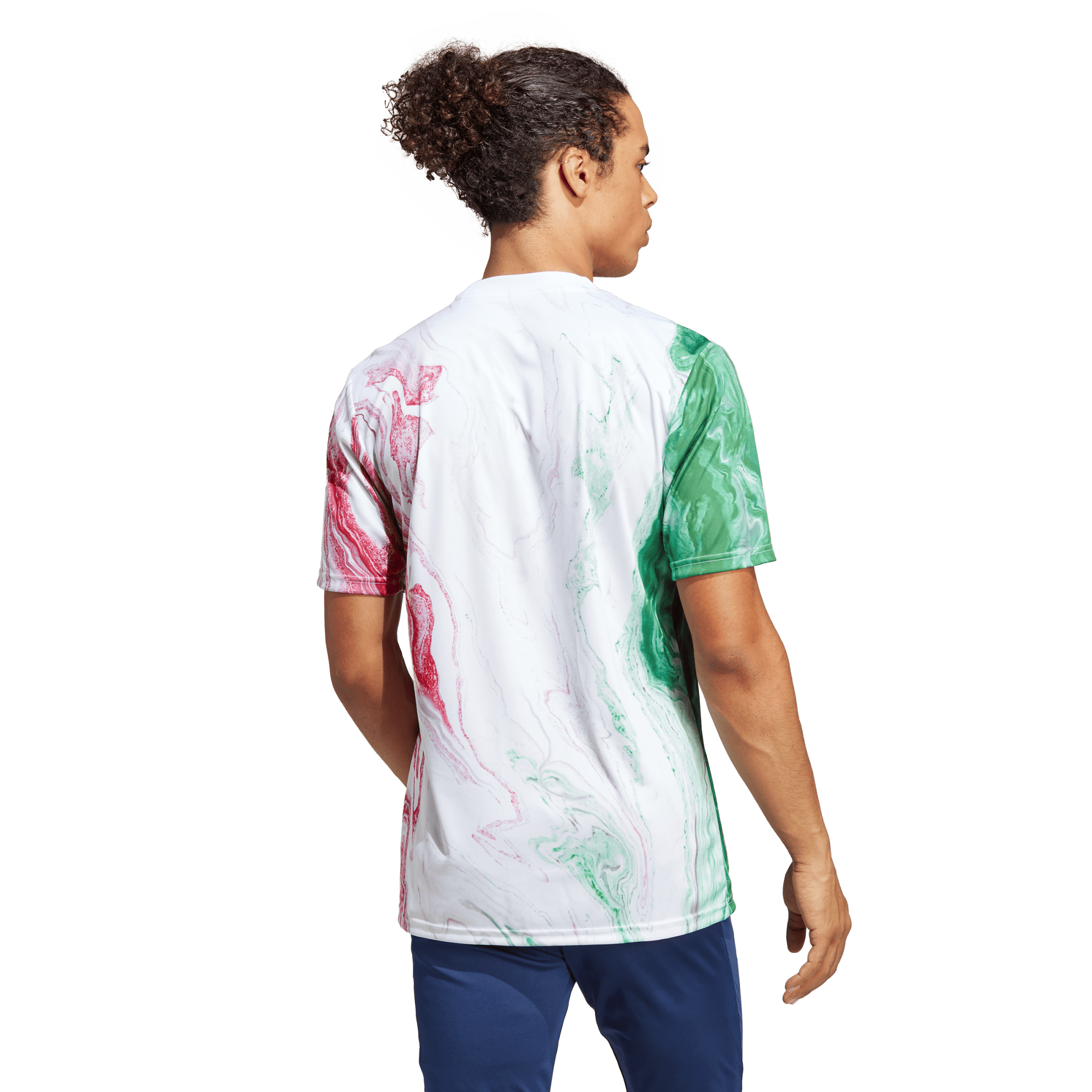 Men's Italy FIGC Pre-Match Federation Soccer Jersey