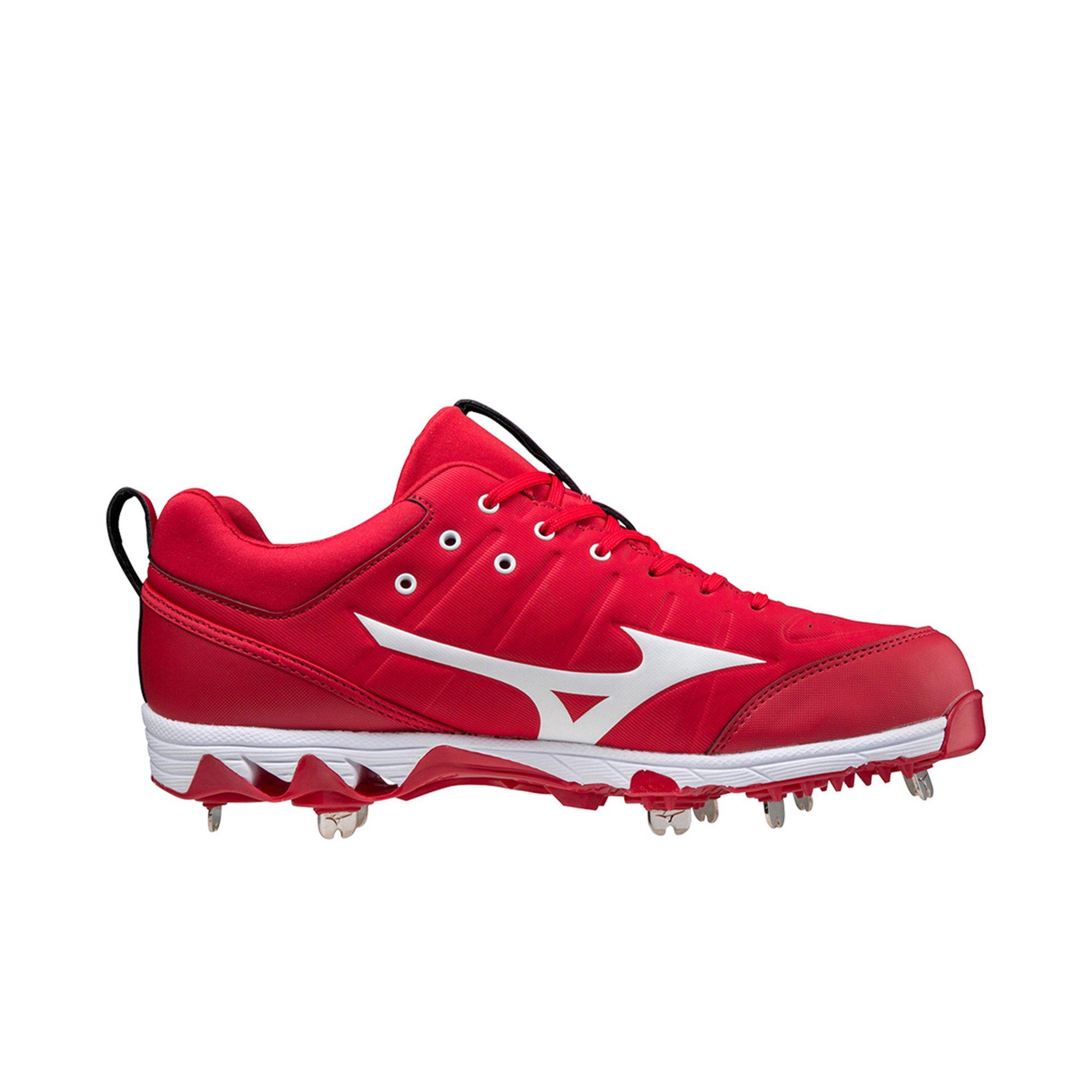 Navy and red hot sale baseball cleats