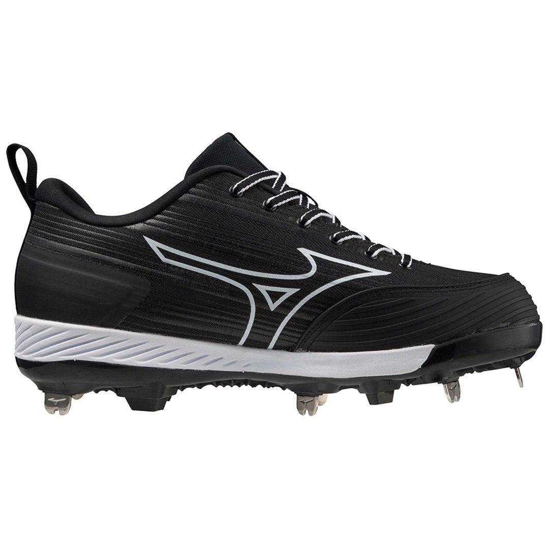 Black mizuno metal clearance softball cleats