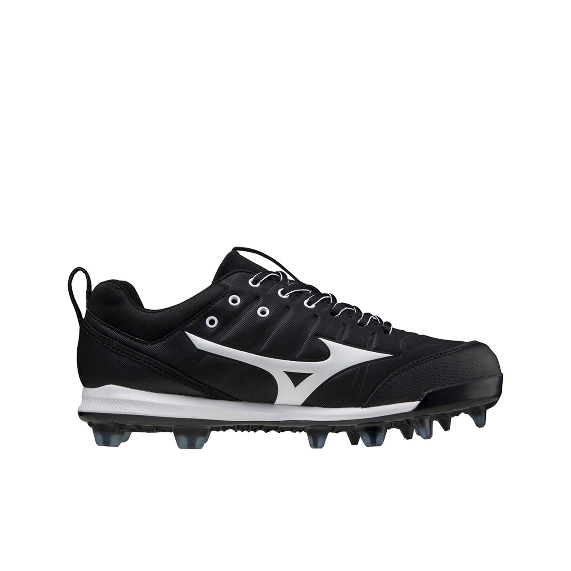 Black and on sale white 'softball cleats